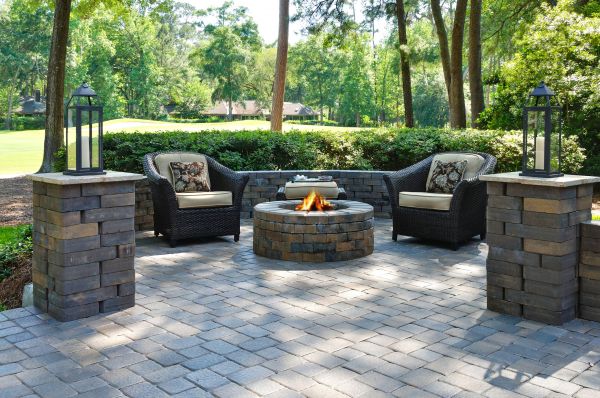 Fire Pit Installation in Tacoma